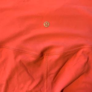 Lululemon leggings double lined Hot Pink